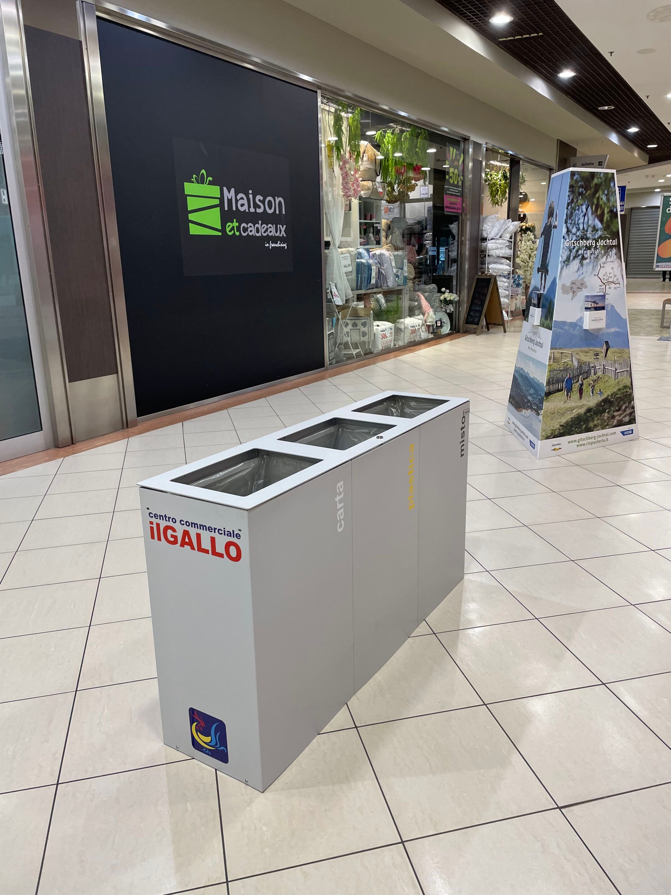 Стальная корзина для мусора для утилизации отходов Studio Città ECO BIN BIG ARCH-00143822 - Вид №3