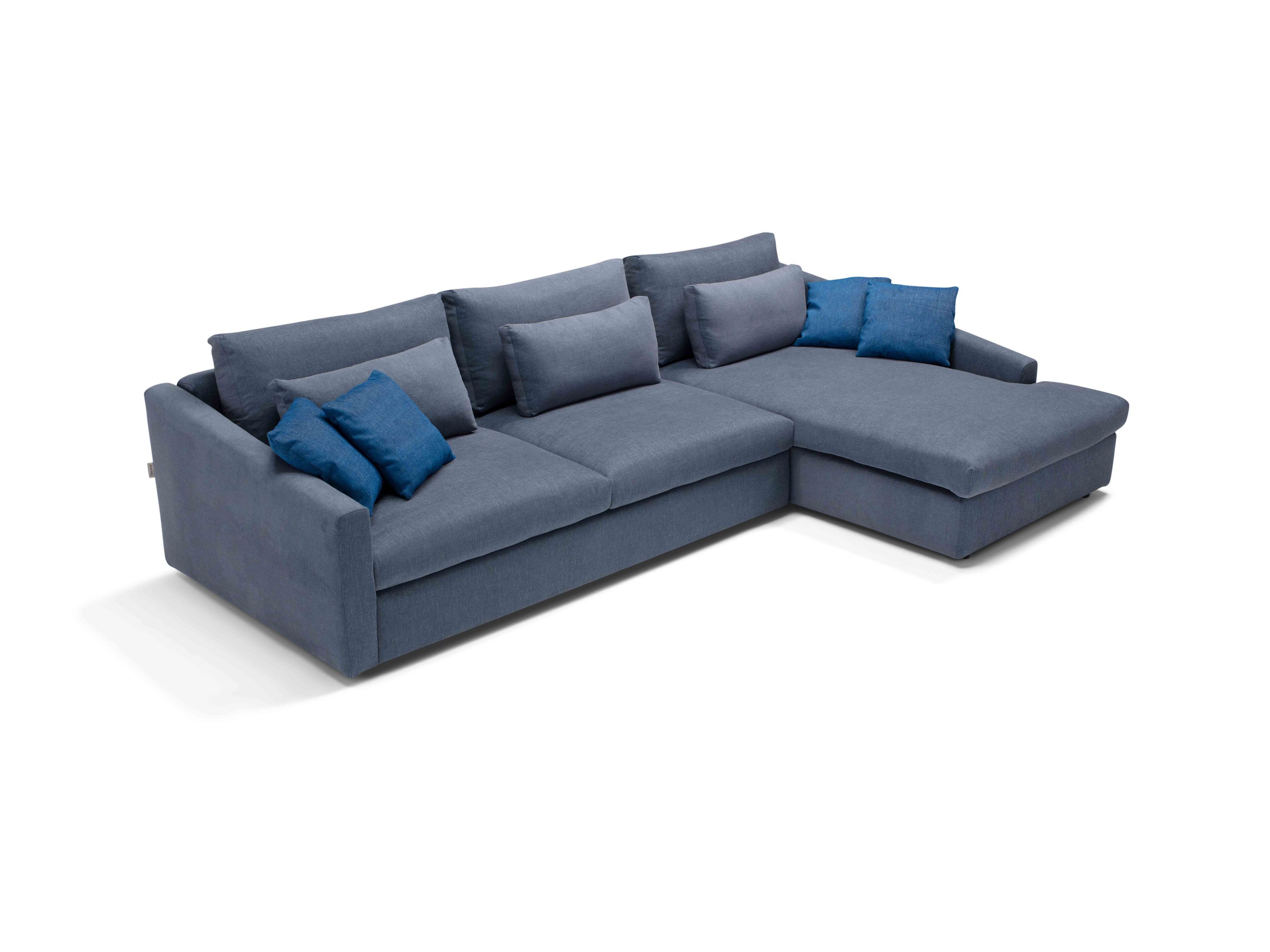 Двуспальный диван-кровать из ткани с полуостровом Dienne Salotti Views II ARCH-00033847