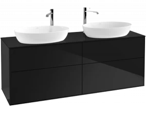 Villeroy&Boch Тумба под раковину Прямоугольная версия F96200PH Finion Glossy Black Lacquer