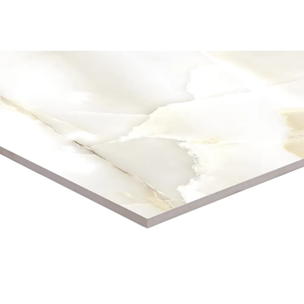 Arcadia Ceramica Onyx Primo - глянцевый керамогранит 60x120 см бежевый 89384200 STLM-1426091 - Вид №3