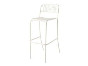 Садовый стул из нержавеющей стали со спинкой