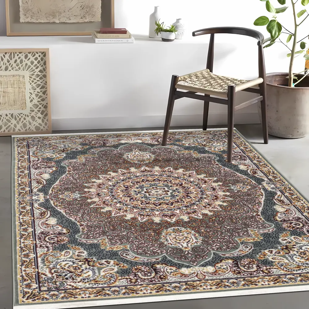 Santreyd Ковер Анатолия: классика с узорчатым бордюром для уютного интерьера 89369415 STLM-1056270 - Вид №5