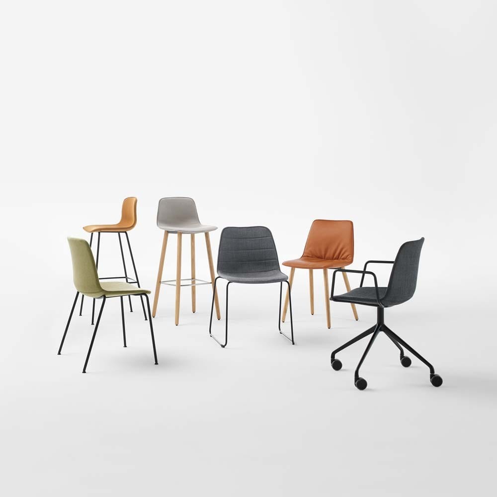 Штабелируемый стул из ткани INCLASS Varya Tapiz ARCH-00138757 - Вид №2