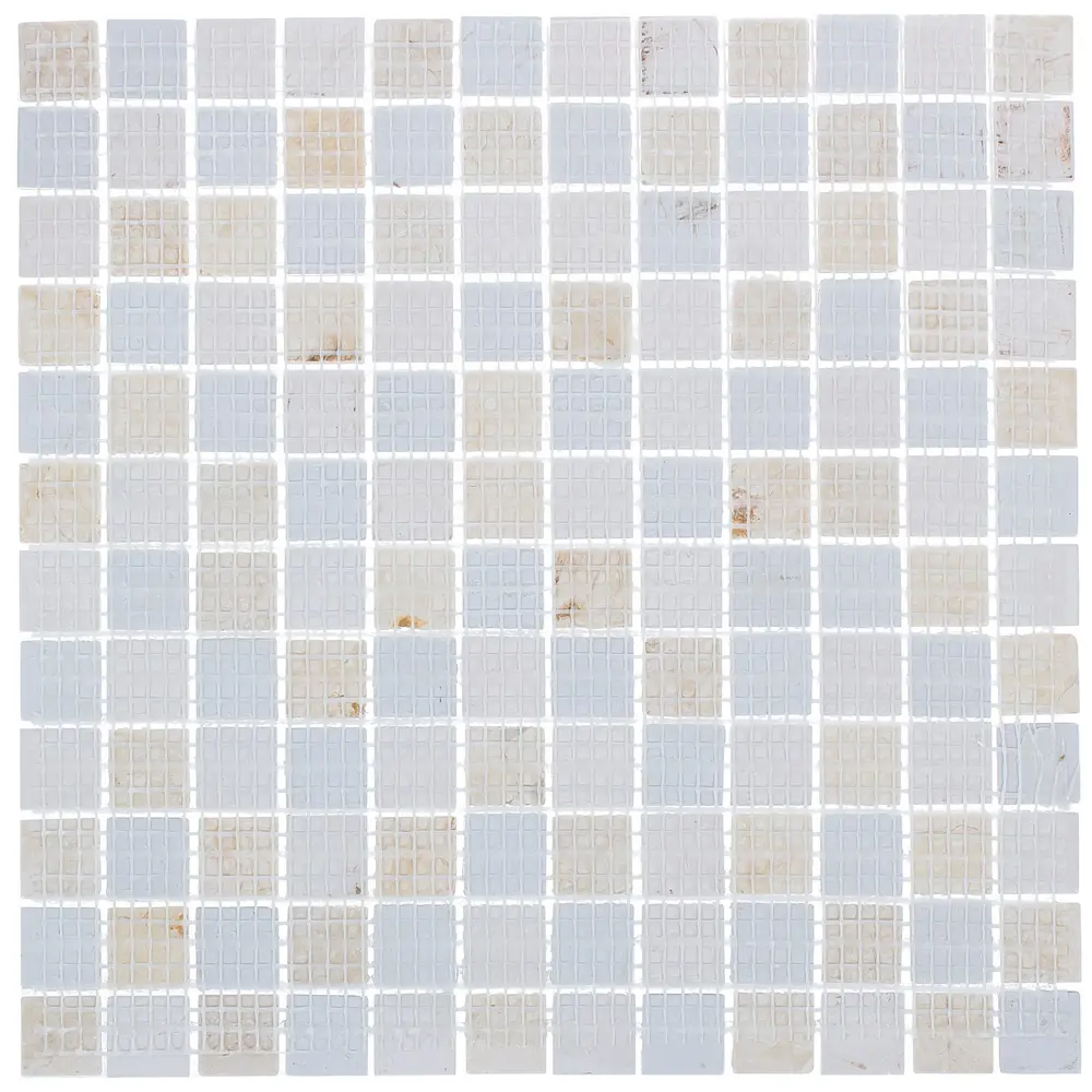 Мозаика стеклянная Artens Simply 30x30 см цвет бежевый STLM-2016194 - Вид №4