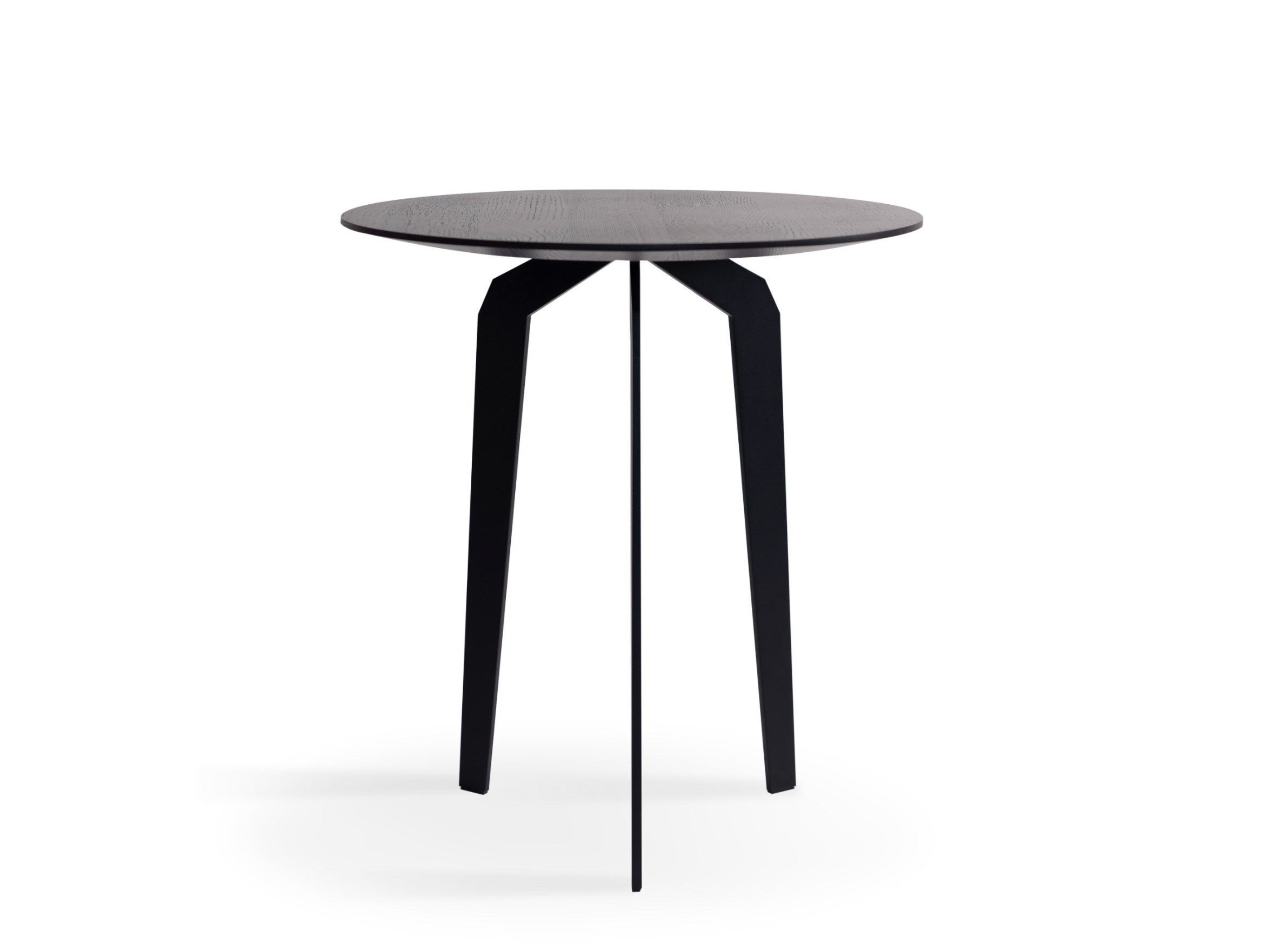 Круглый журнальный столик из дуба Nobonobo Feza ARCH-00115980 - Вид №1