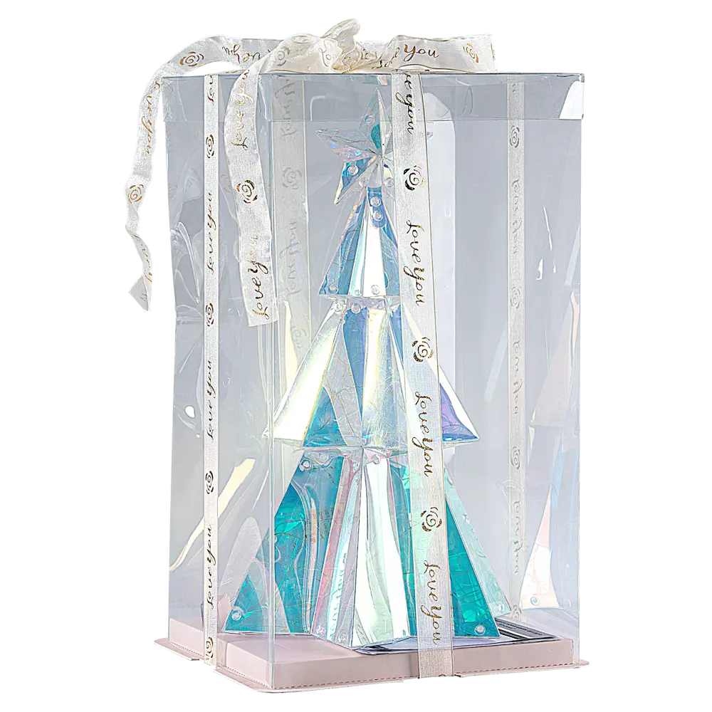 89367761 Светящаяся новогодняя фигура "Елочка" USB 8 режимов 21x21x37см STLM-1430723 Santreyd  - Вид №4