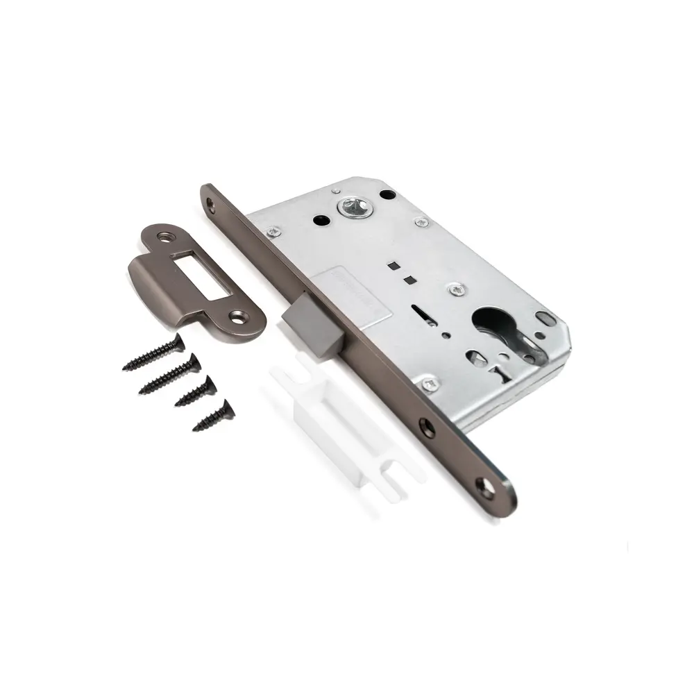 Корпус замка Palladium 385 80x140 мм сталь цвет графит STLM-2055312 - Вид №1