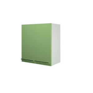 Кухонный шкаф с полкой 80х63х30 см лдсп цвет зеленый глянец ЛИДЕР Модерн