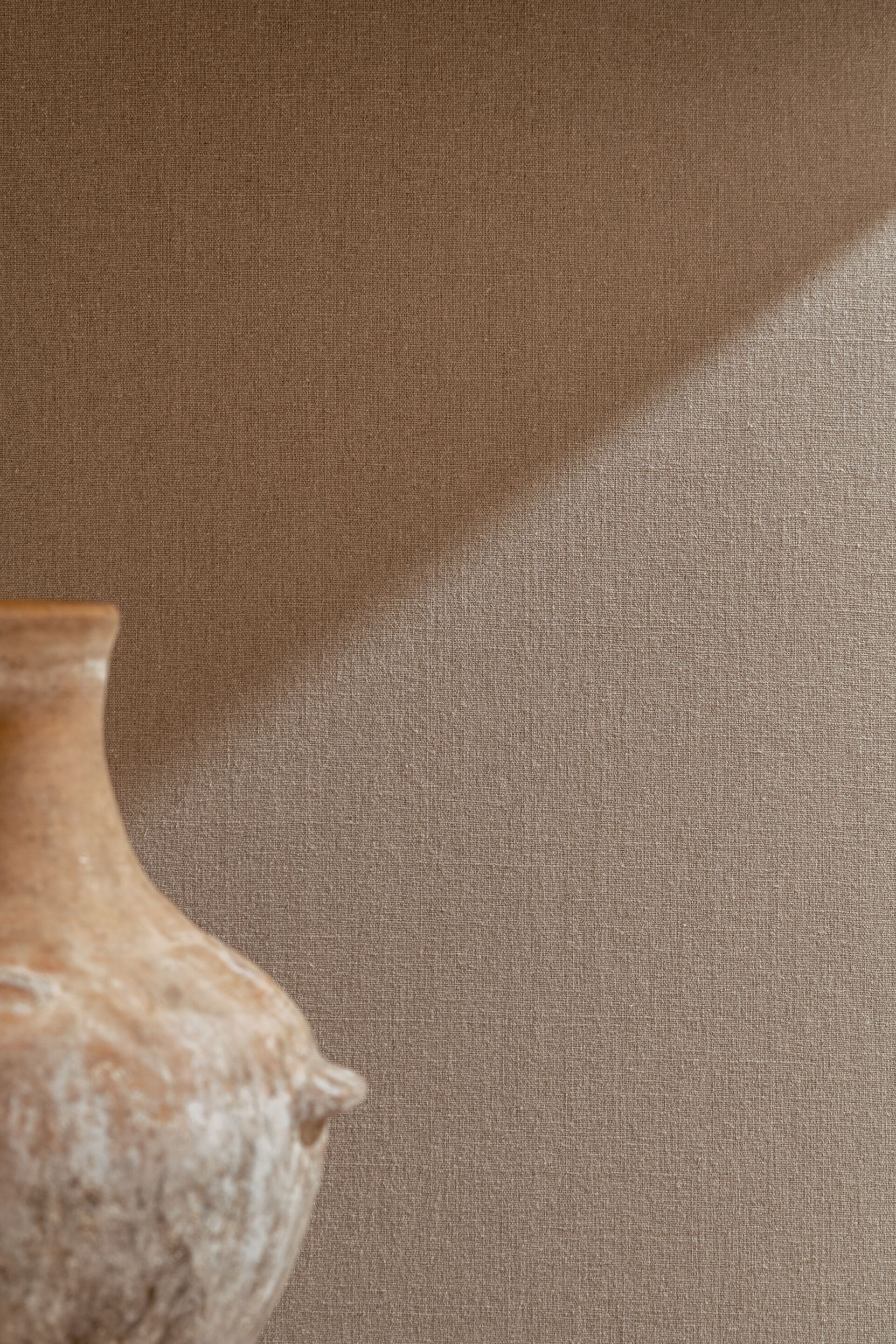 Льняная огнестойкая настенная ткань Élitis Lin Plâtré ARCH-00095255 - Вид №3