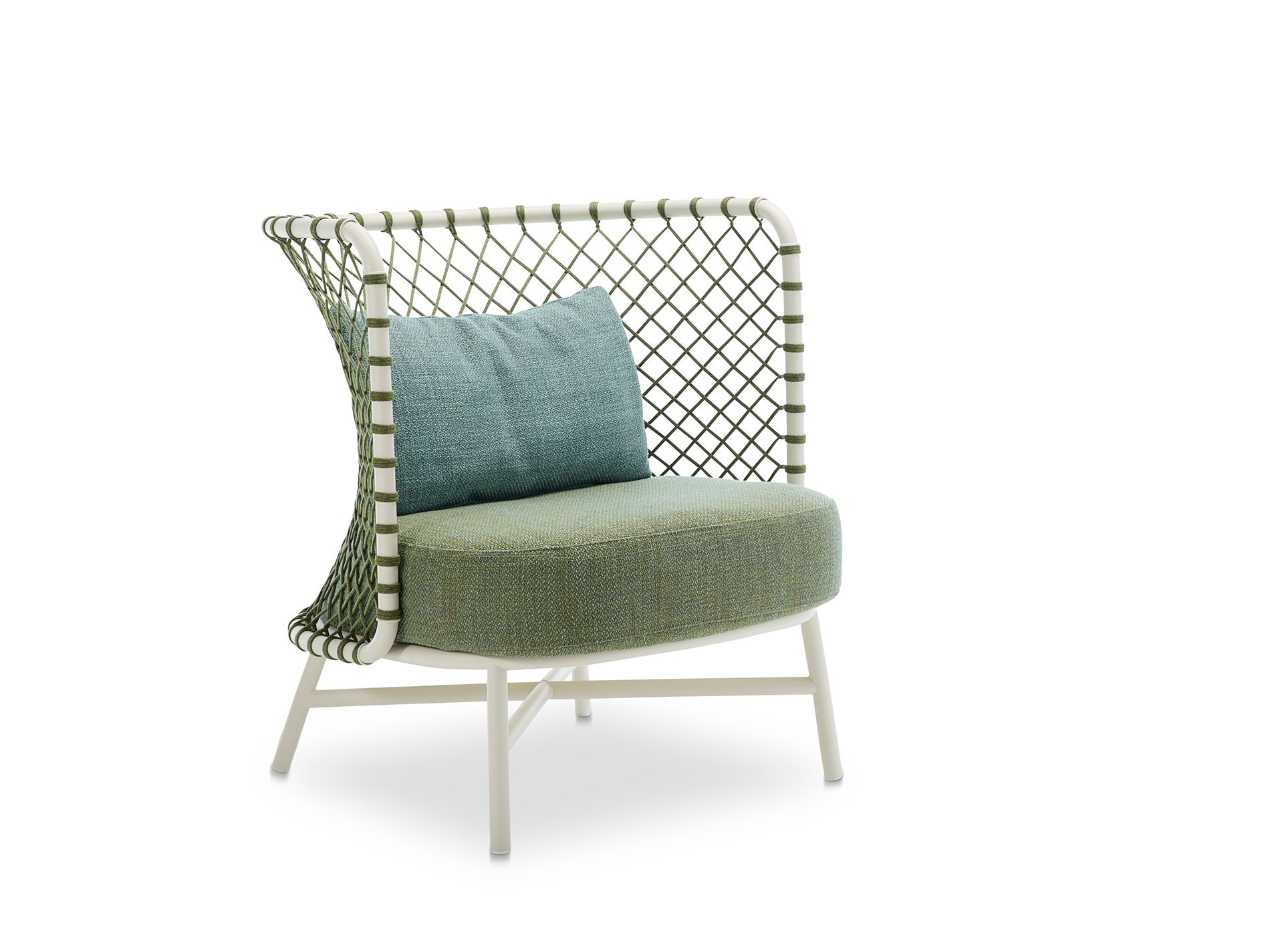 Плетеное кресло с полиэфирной веревкой Roberti Charme ARCH-00090223