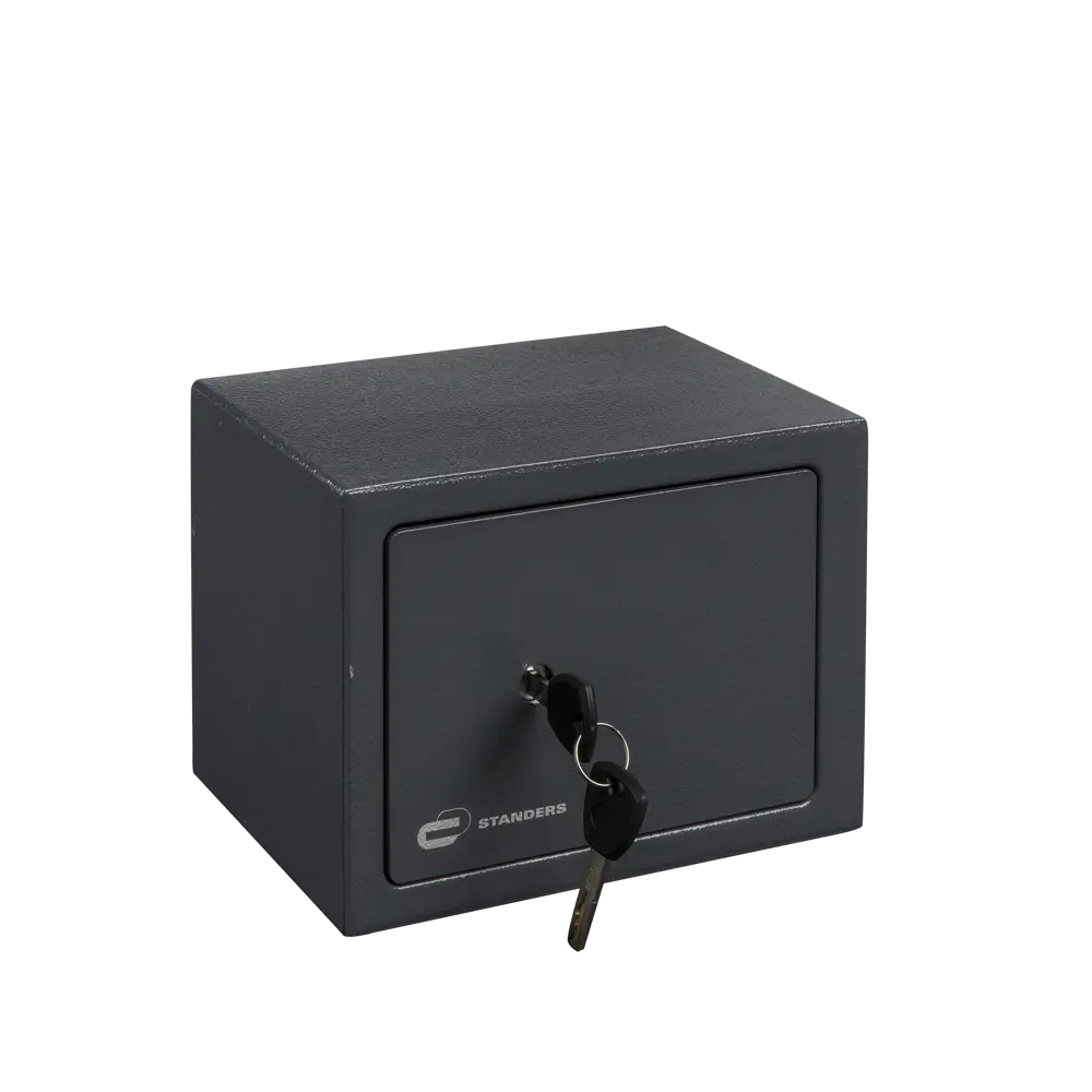 Сейф Standers 4 л ключевой замок 20x15x15 см сталь STLM-2015324 - Вид №1