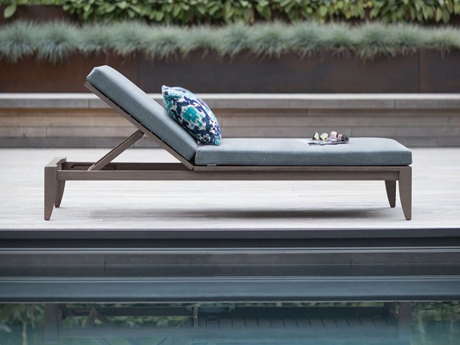 Садовая кровать из тикового дерева JANUS et Cie Relais ARCH-00106585 - Вид №3