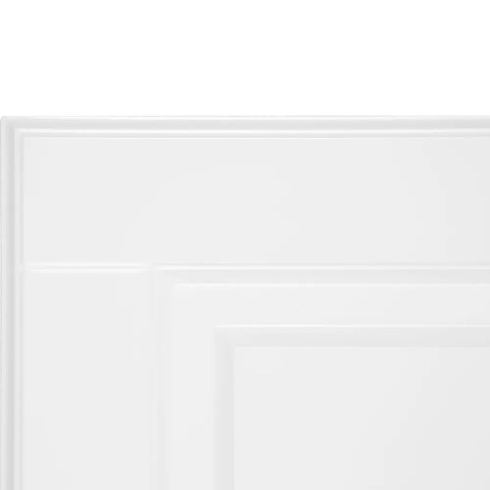 Дверь для шкафа Delinia «Леда белая» 60x130 см, МДФ, цвет белый STLM-2168065 - Вид №1