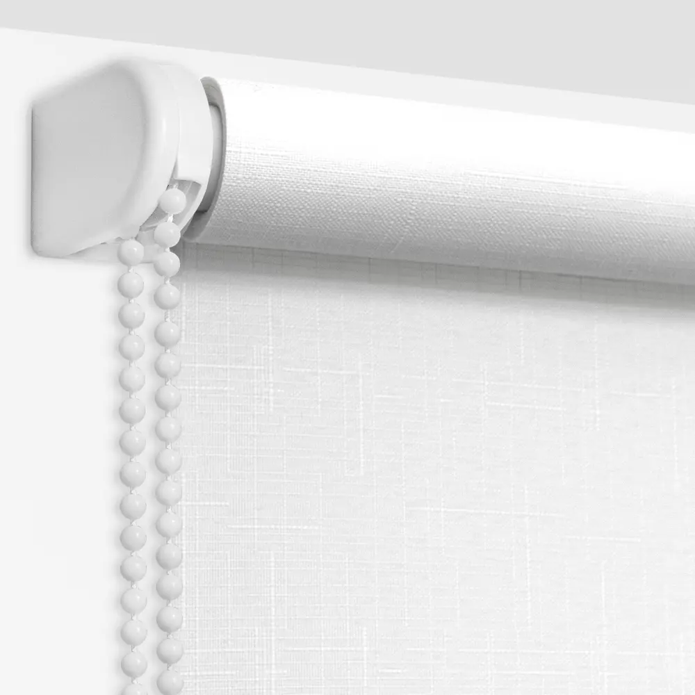 Штора рулонная Inspire Шантунг 110x250 см белая 82958899 STLM-2123845  - Вид №1