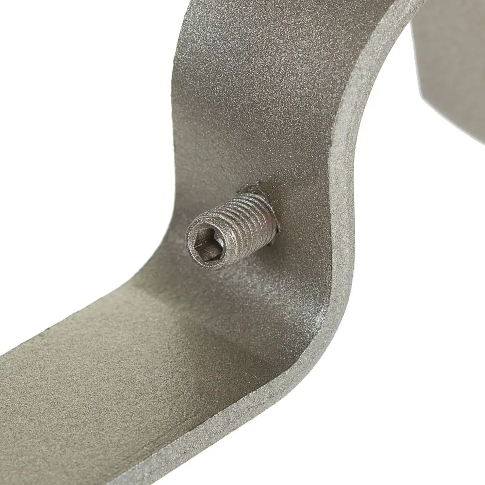 Держатель однорядный простой 9 см цвет матовая сталь INSPIRE STLM-2104619 - Вид №2