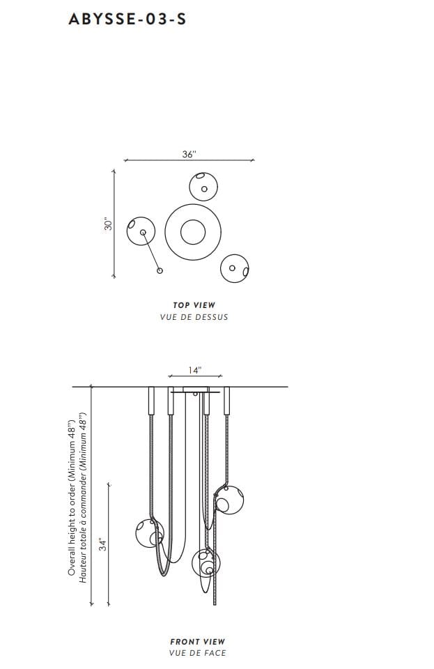 Светодиодный подвесной светильник Larose Guyon Abysse ARCH-00008514 - Вид №10