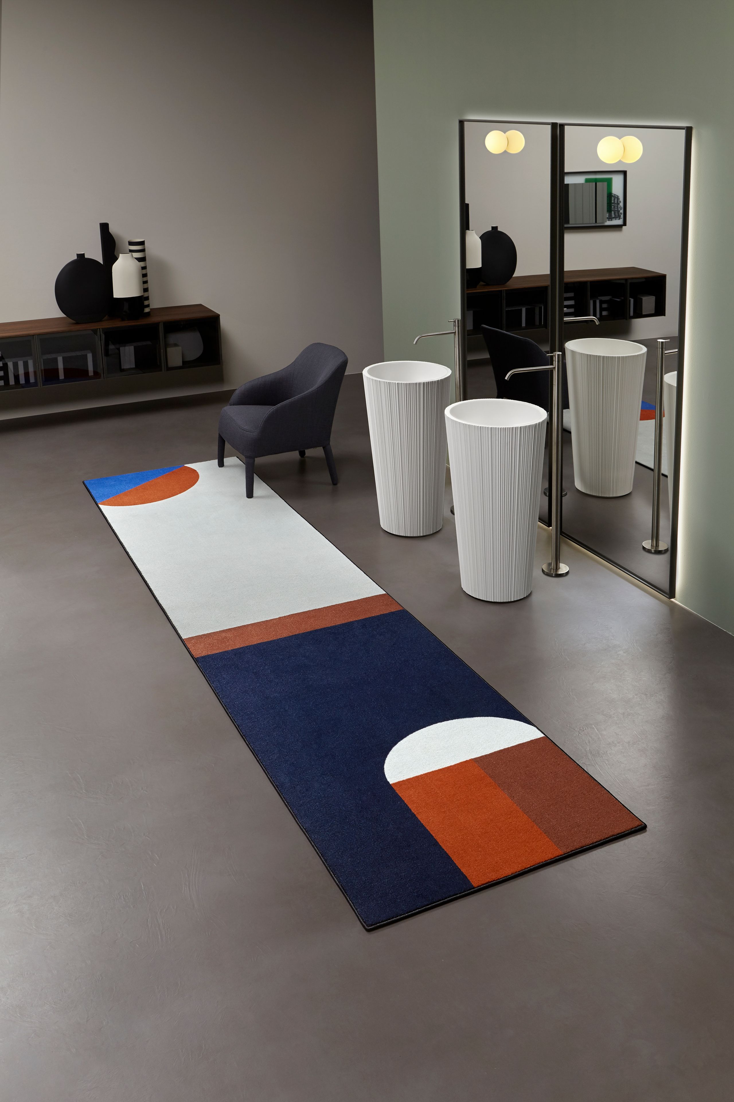 Круглый отдельно стоящий умывальник Antoniolupi PLISSÈ ARCH-00131604 - Вид №9