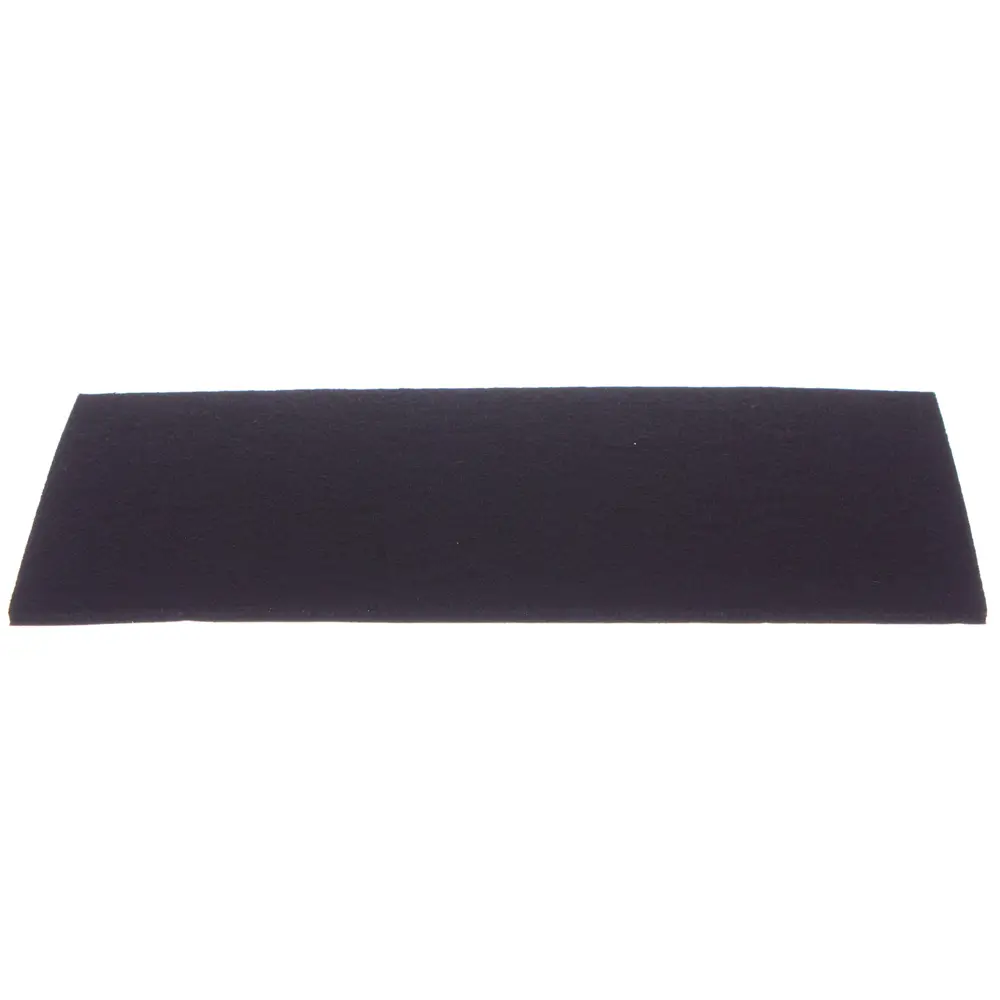 Лист фетра Standers 20x10 см прямоугольный войлок цвет черный STLM-2123892