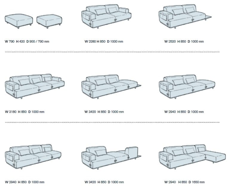 Ткань диван Bosc Duffle ARCH-00061971 - Вид №2