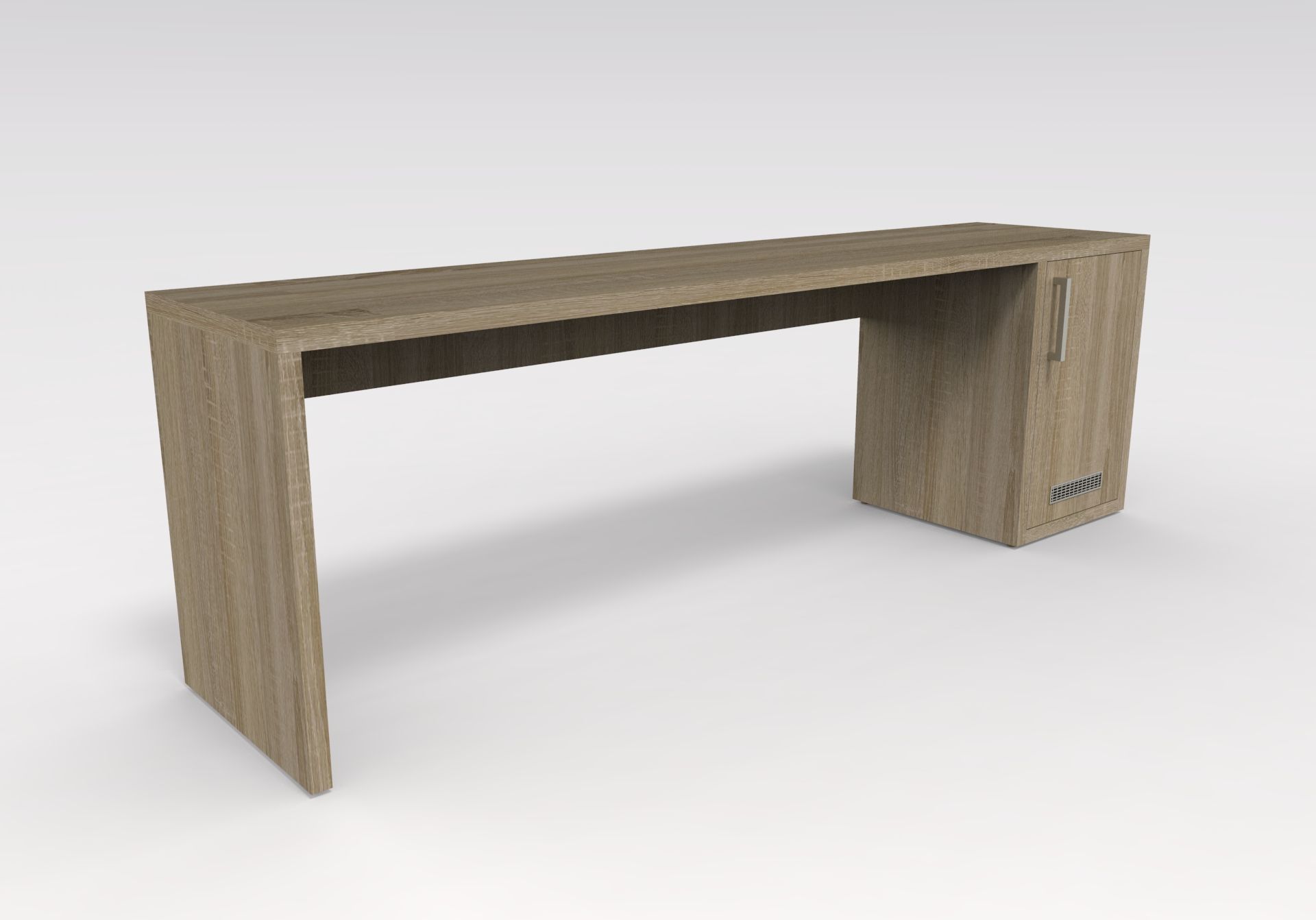 Прямоугольный стол для контракта Mobilspazio Zeus ARCH-00125479 - Вид №10