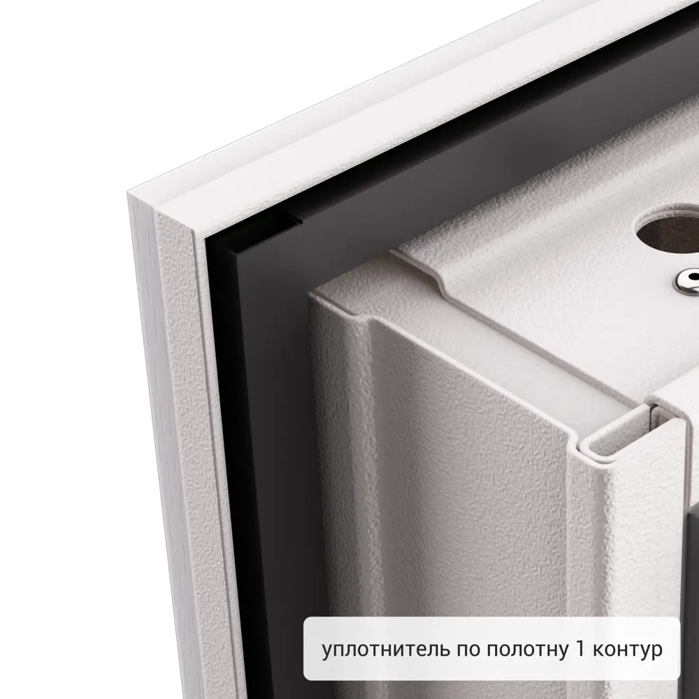 Дверь входная металлическая Фолд тэя 880 мм правая цвет серый TOREX STLM-2042415 - Вид №8