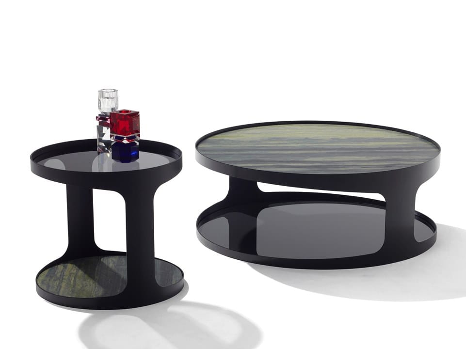 Круглый металлический журнальный столик Draenert Colin ARCH-00114465 - Вид №3