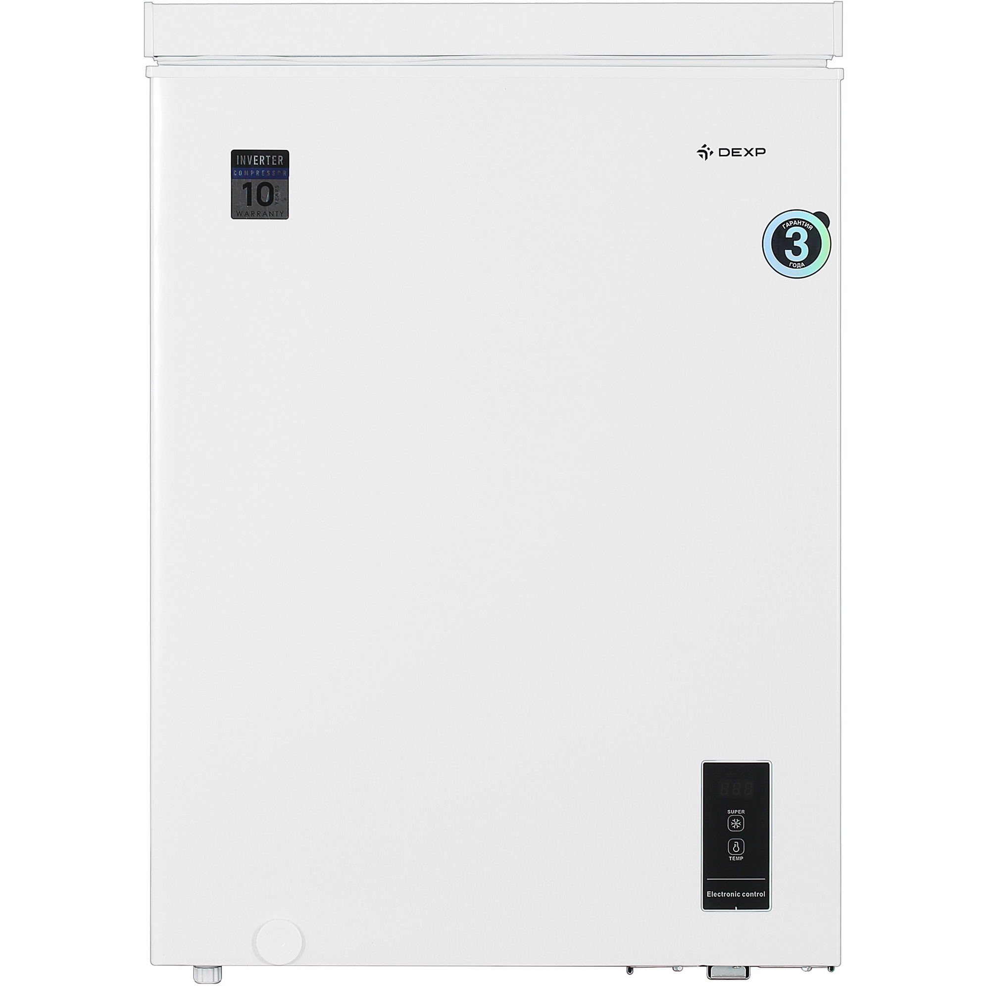 9071481 Морозильный ларь DEXP CE-15AMA белый STDN-0102183 - Вид №2