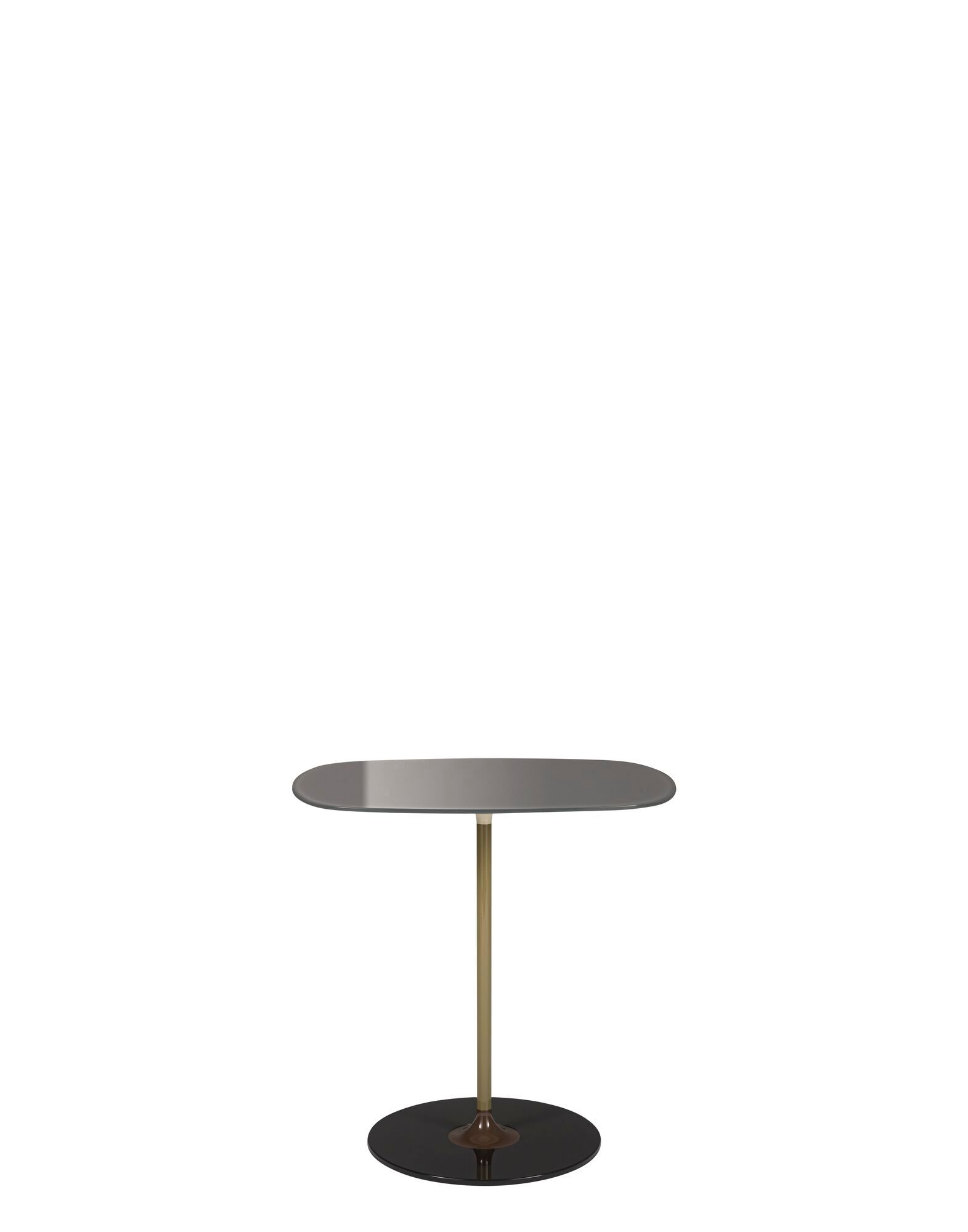 Прямоугольный журнальный столик с хрустальной столешницей и стальным основанием Kartell Тьерри ARCH-00090460 - Вид №21