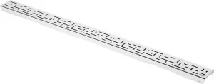 601220 Декоративная решетка TECEdrainline "lines", нержавеющая сталь, глянец  для душевого канала, прямая 1200