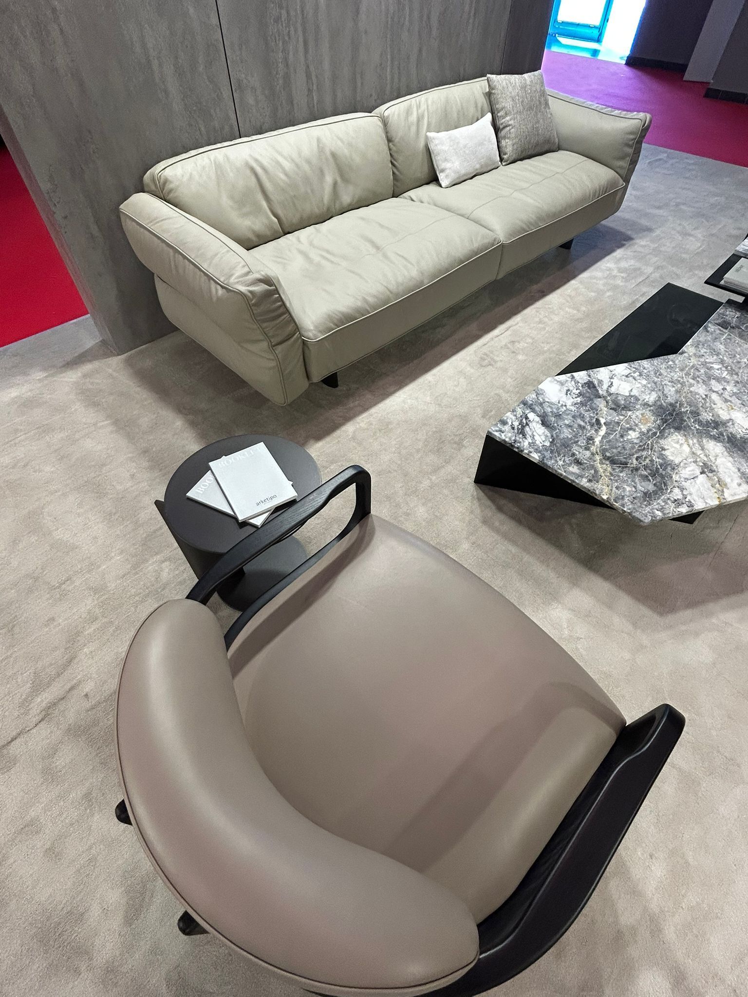 Кожаный диван In Stock Arketipo ARCH-00140584 - Вид №3