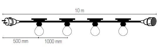 Открытый светодиодный подвесной светильник на резиновых кабелях Fan Europe Lighting INTEC ARCH-00120361 - Вид №4