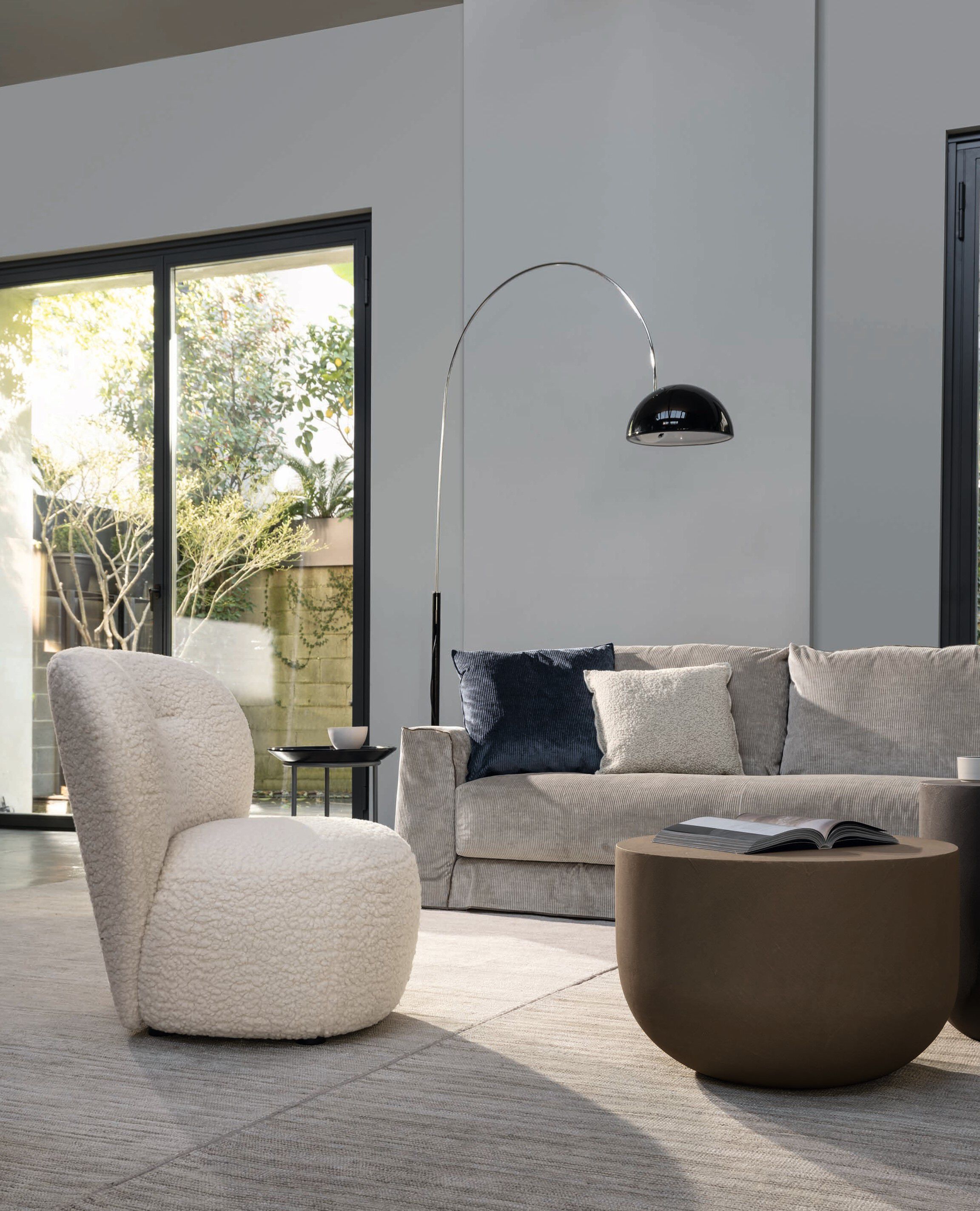 Изогнутый съемный диван Gervasoni Loll ARCH-00002906