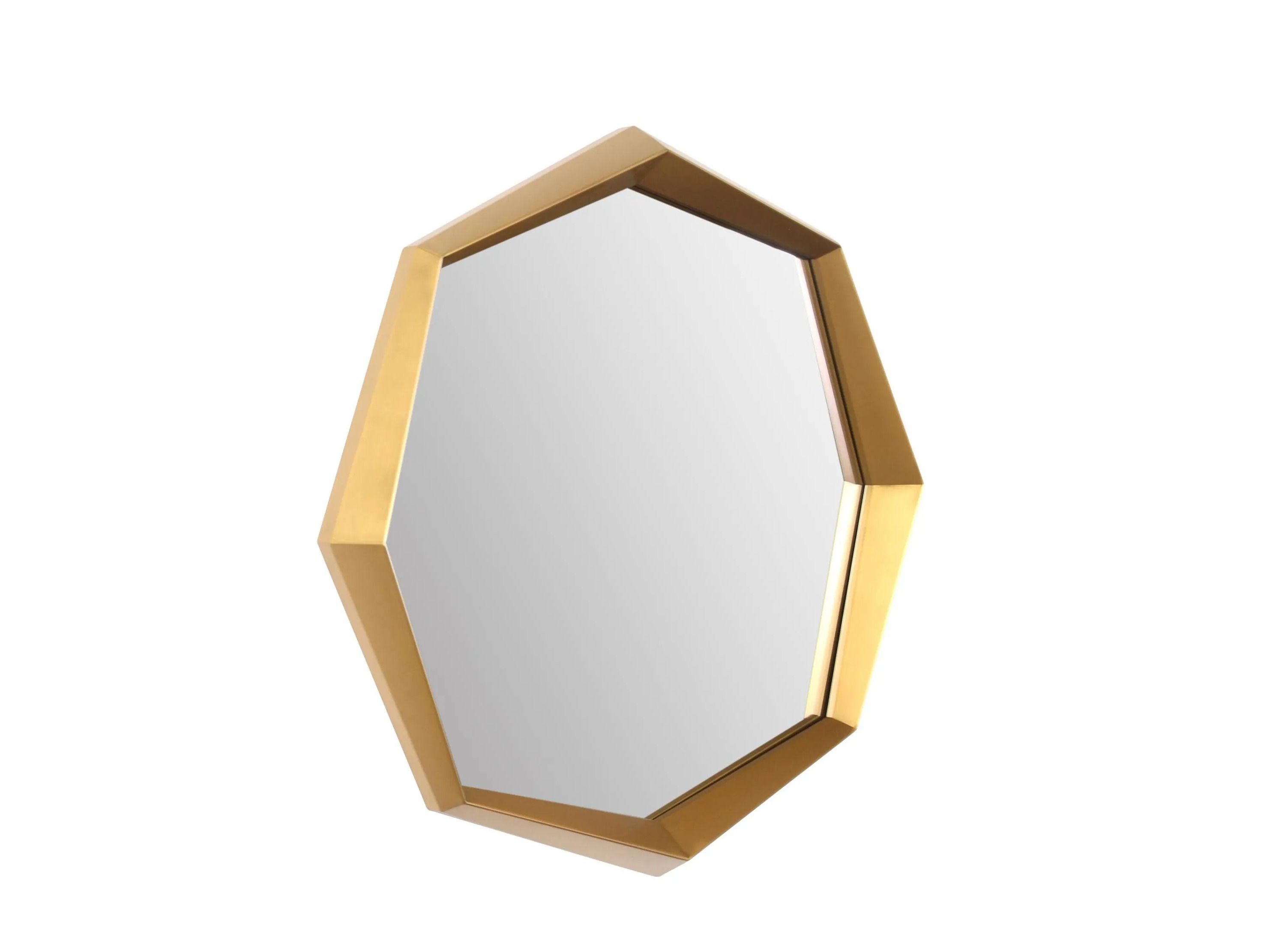 Настенное зеркало из нержавеющей стали и стекла с рамкой BIZZOTTO GURSKY ARCH-00135011 - Вид №1