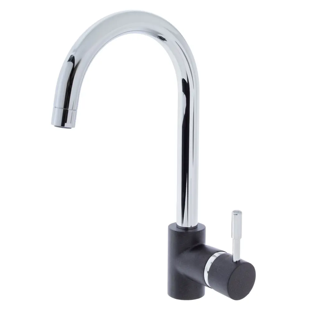 Смеситель для кухни Paini Cox цвет графит/хром STLM-2069611 - Вид №1