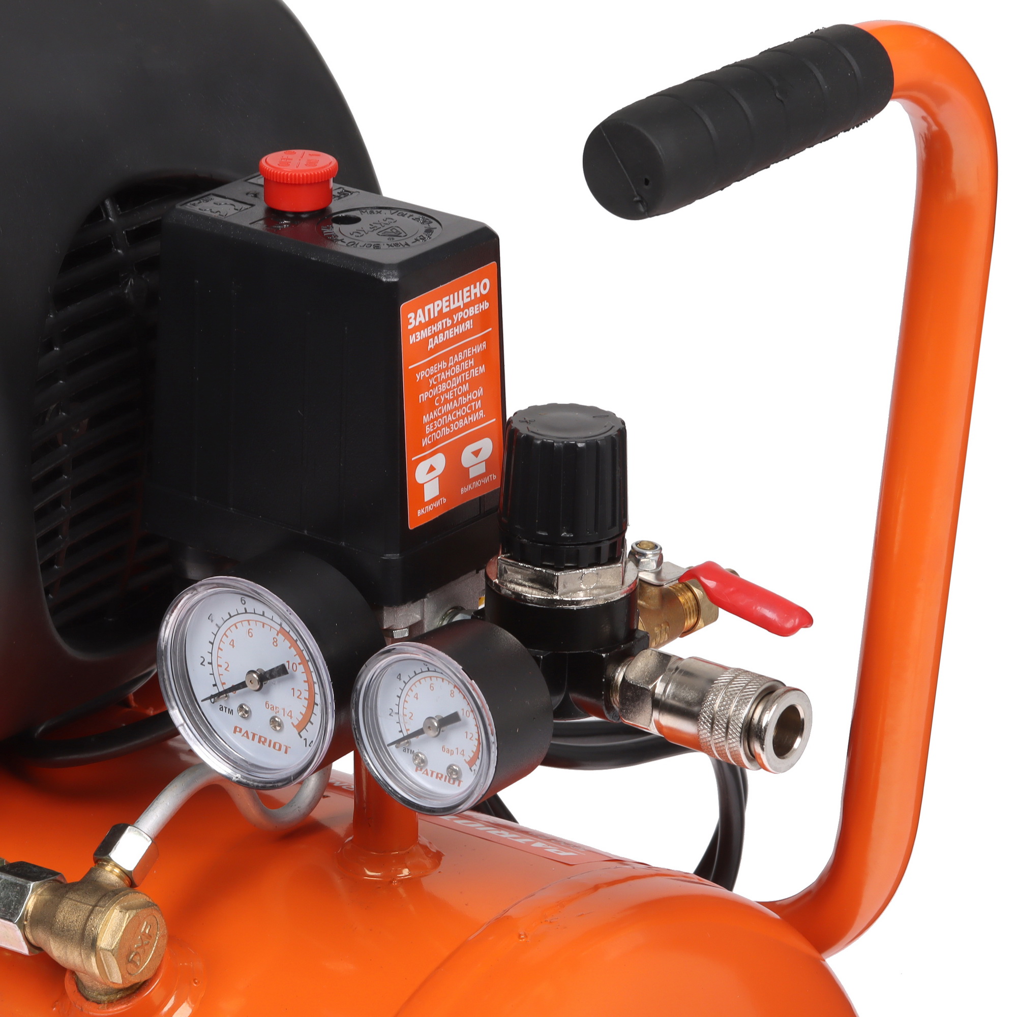 Компрессор поршневой масляный PATRIOT LRM 24-240C 9101846 STDN-0133458 - Вид №4