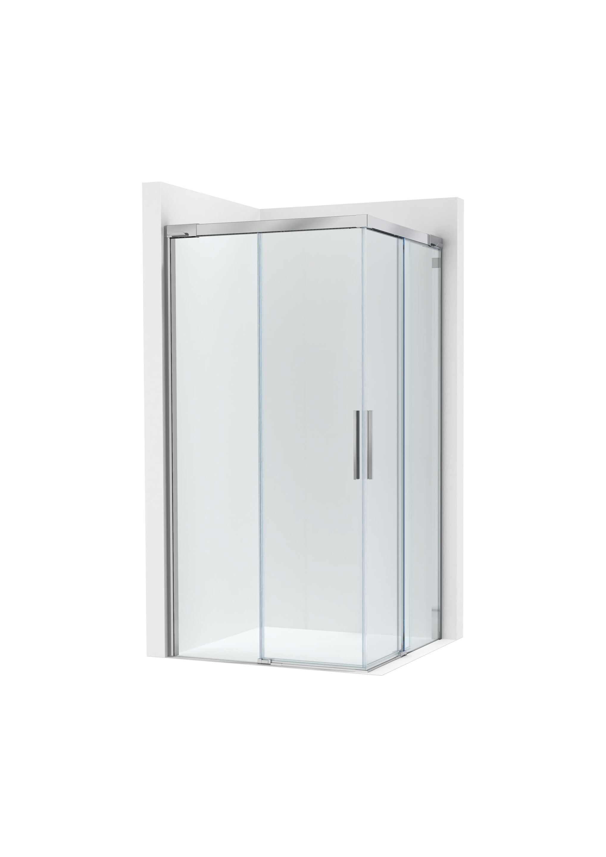 Угловая душевая кабина с раздвижной дверью Roca L2 M2832BC7 / M2833E87 ARCH-00045549 - Вид №1