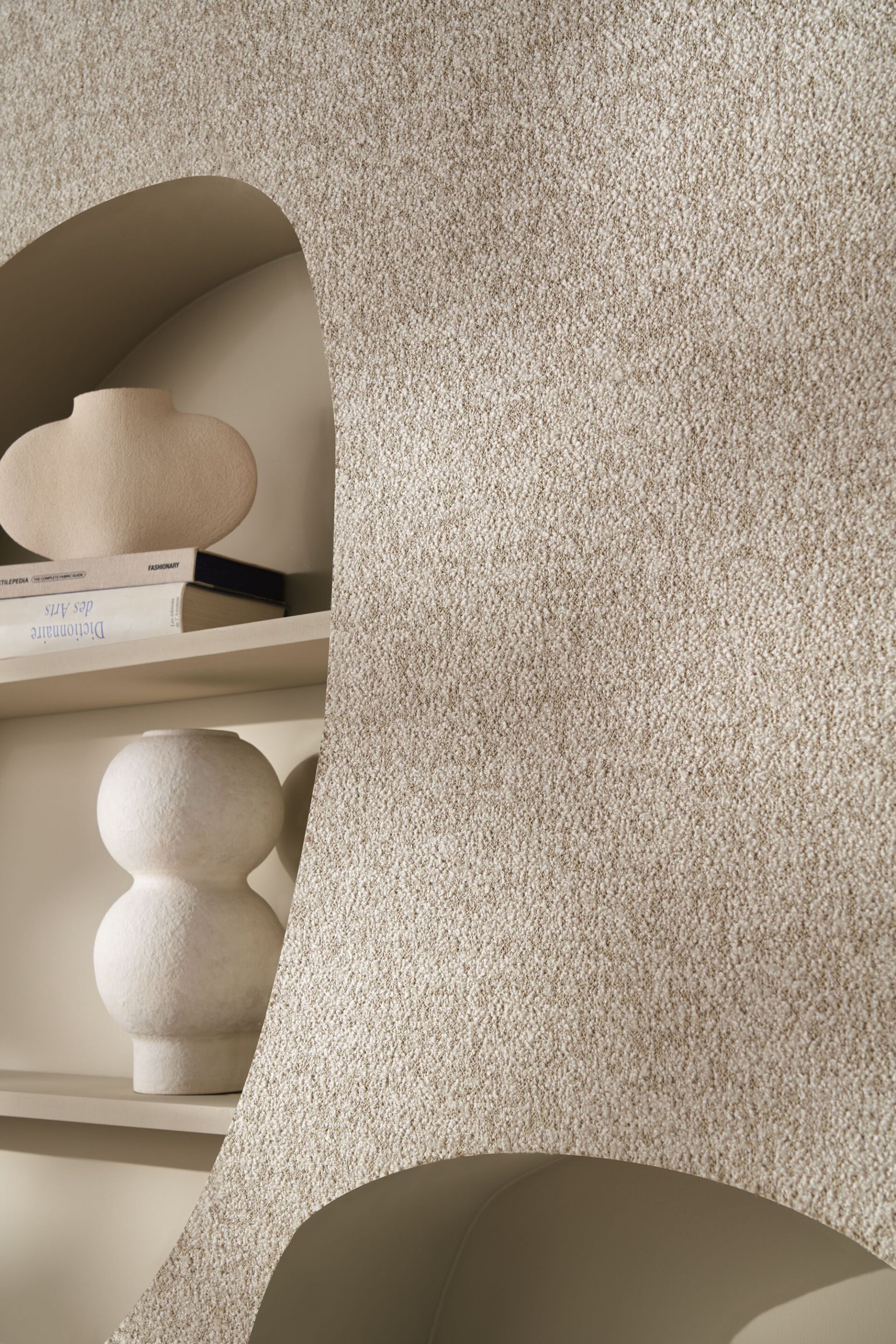 Настенная ткань букле Casamance Etreinte ARCH-00109253 - Вид №9