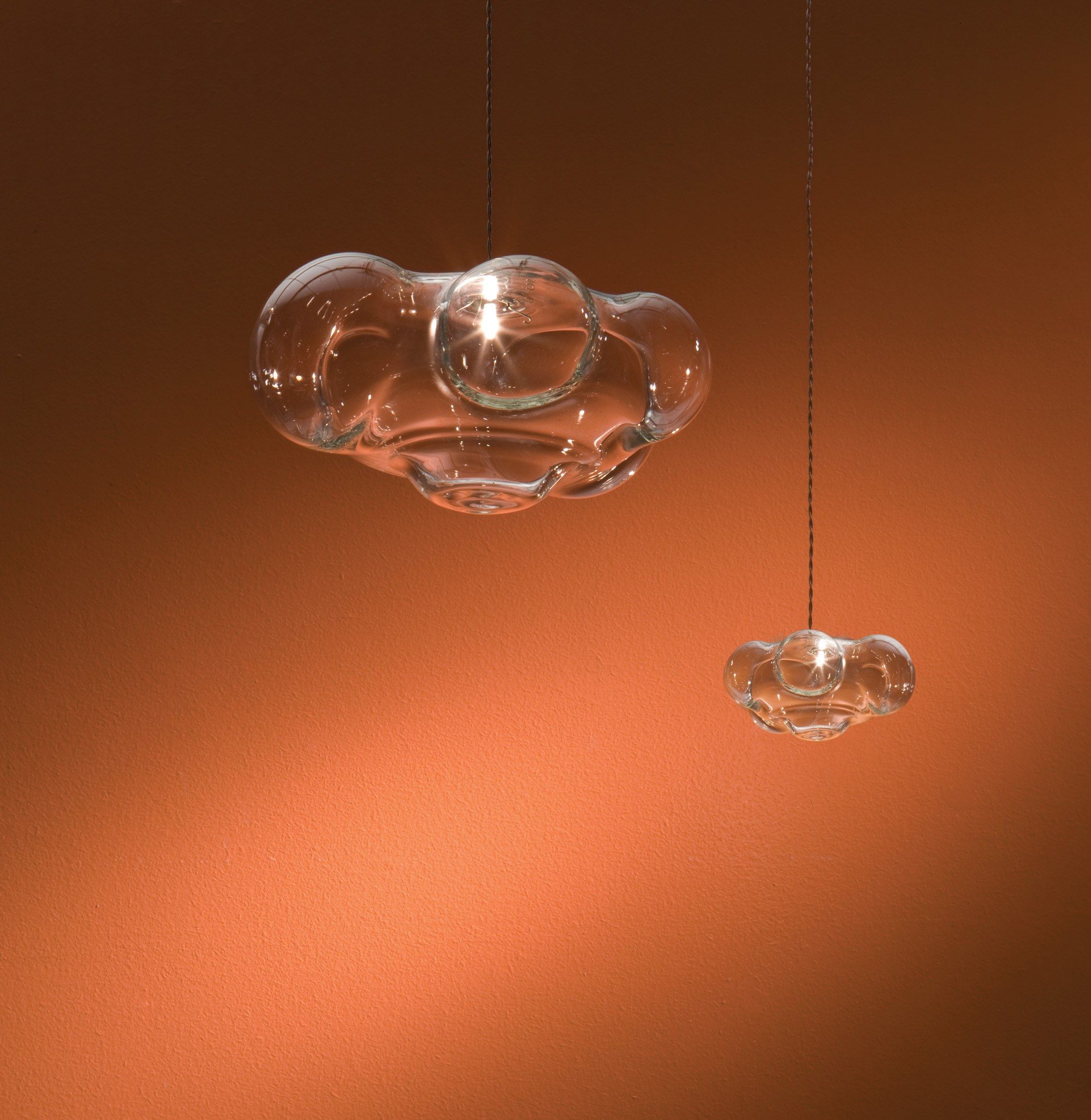 Подвесной светильник из дутого стекла Album облако ARCH-00085593