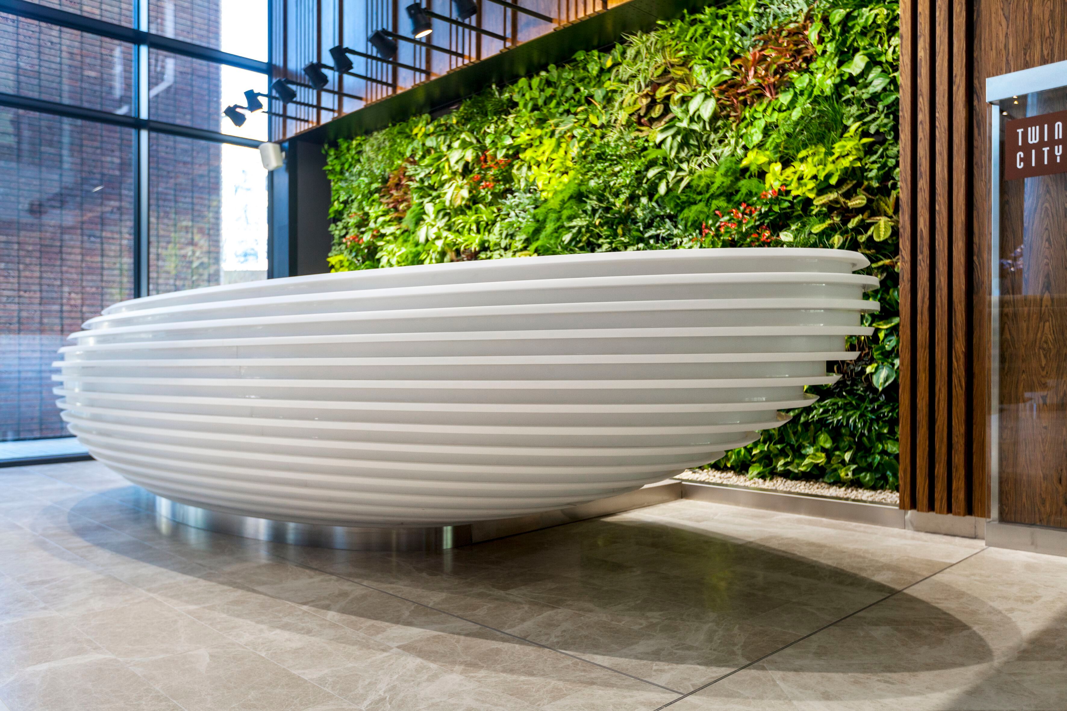 Стойка регистрации из шпона AMOSDESIGN TWIN CITY ARCH-00067241 - Вид №1