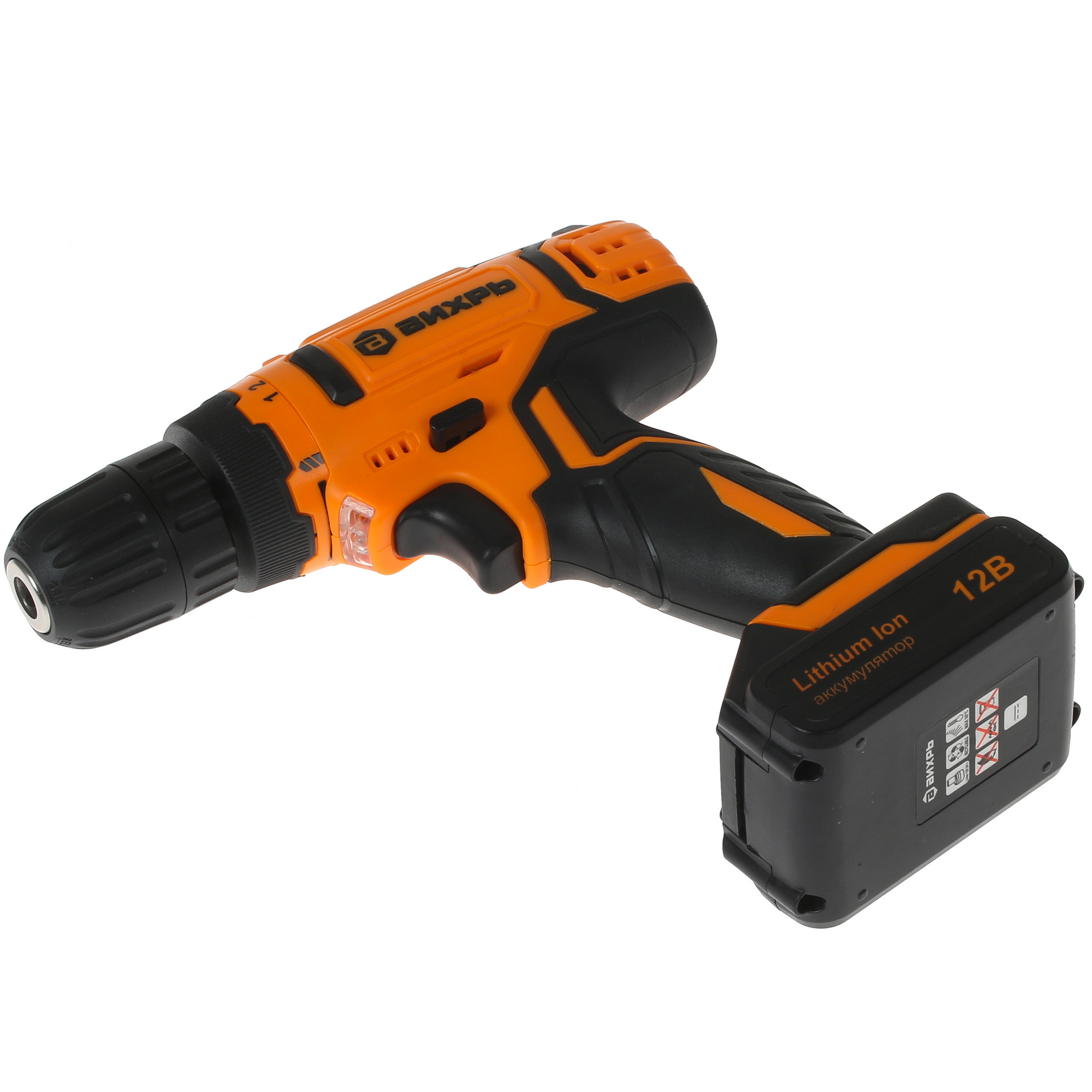 Дрель-шуруповерт Вихрь ДА-122 5365392 STDN-0022655 - Вид №4