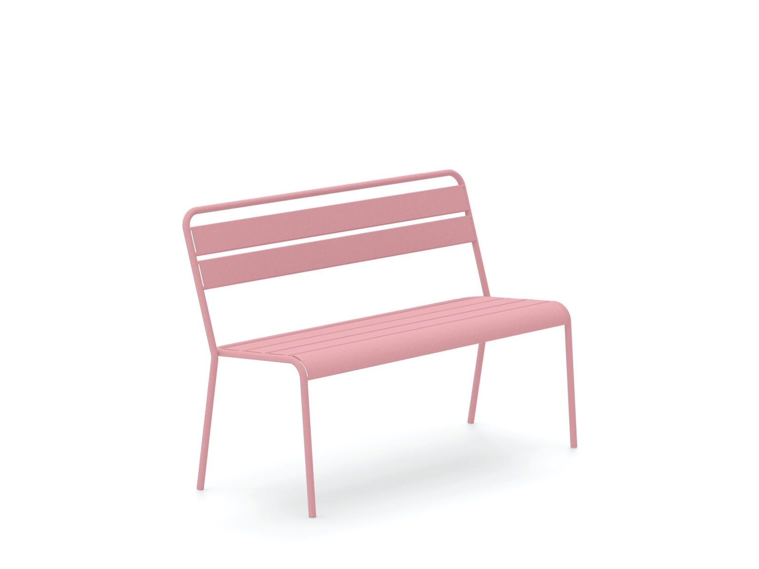 Металлическая штабелируемая садовая скамейка со спинкой Vermobil ARCH-00126375 - Вид №12