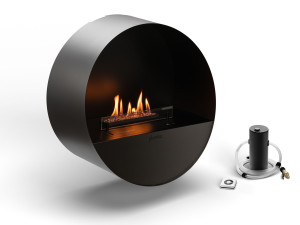 Биоэтанол настенный стальной камин