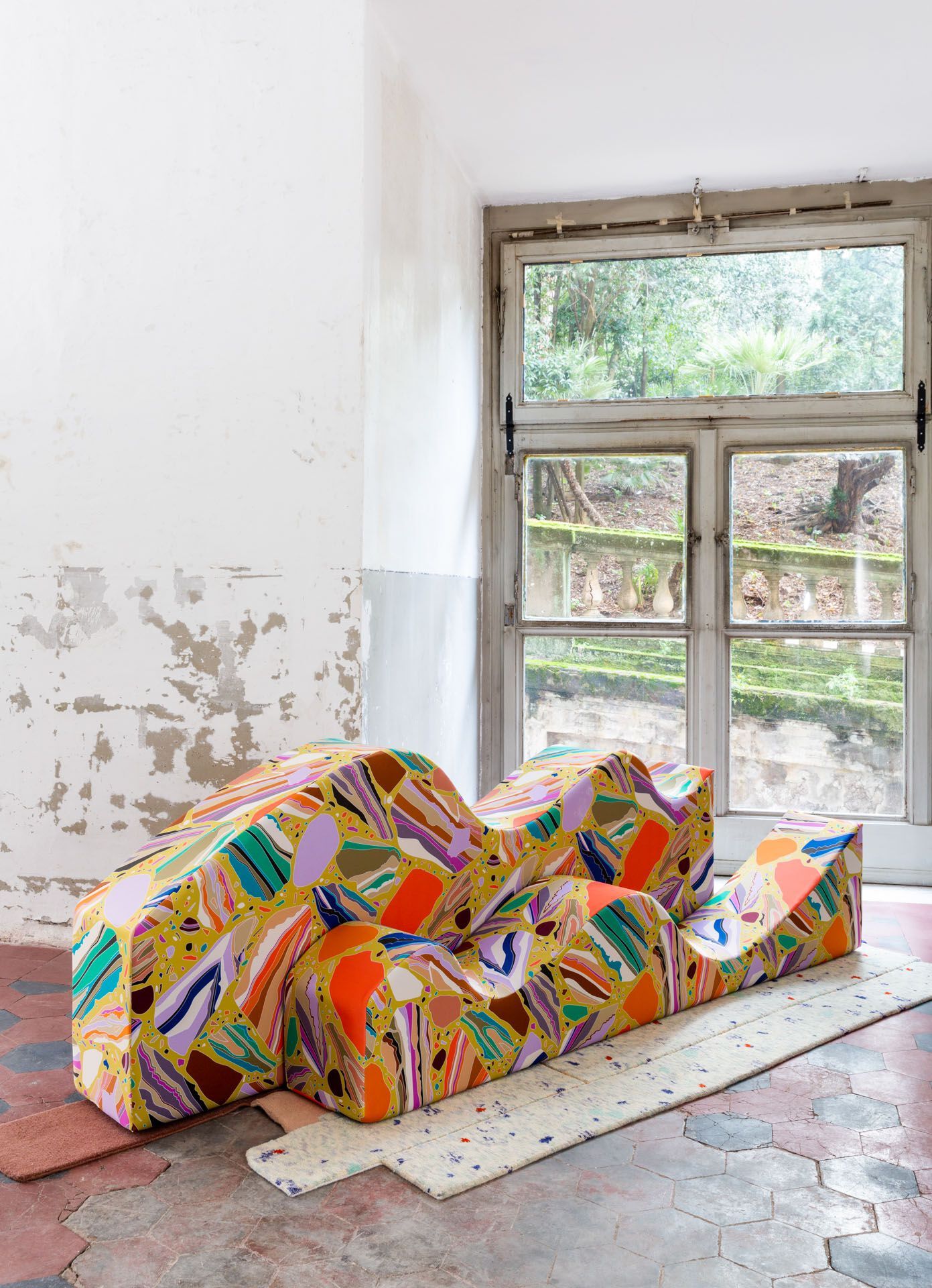 Ткань диван Poltronova Superonda ARCH-00029289 - Вид №6