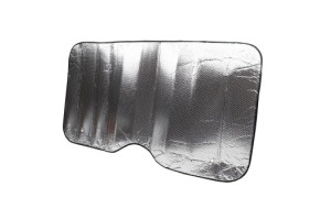 16377352 Солнцезащитная шторка на лобовое стекло 135х70 см, металлик, малая 69269 Carfort