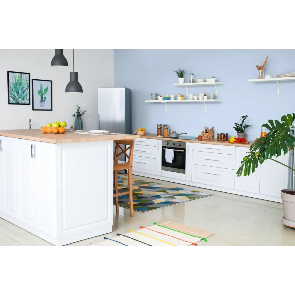 Краска для кухни и ванной цвет королевский голубой 2.5 л PARADE ICE STLM-2144302 - Вид №4