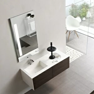 Toscoquattro Комплект мебели для ванной 11 из дерева Rovere Wenge TIME коричневый