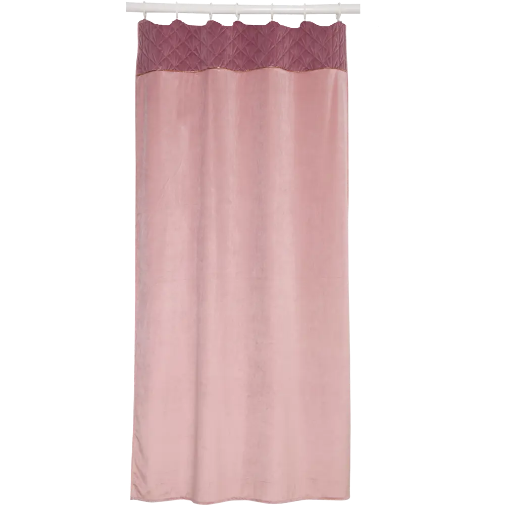 Штора на ленте Pumari 140x280 см цвет розовый INSPIRE STLM-2115151