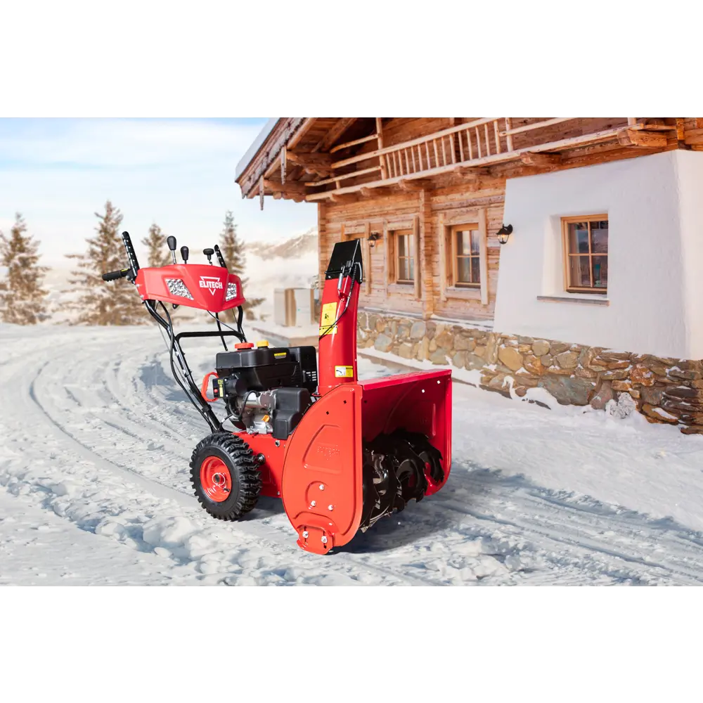 Снегоуборщик бензиновый ELITECH СМ 12Э 71 см 12 л.с STLM-2098623 - Вид №2