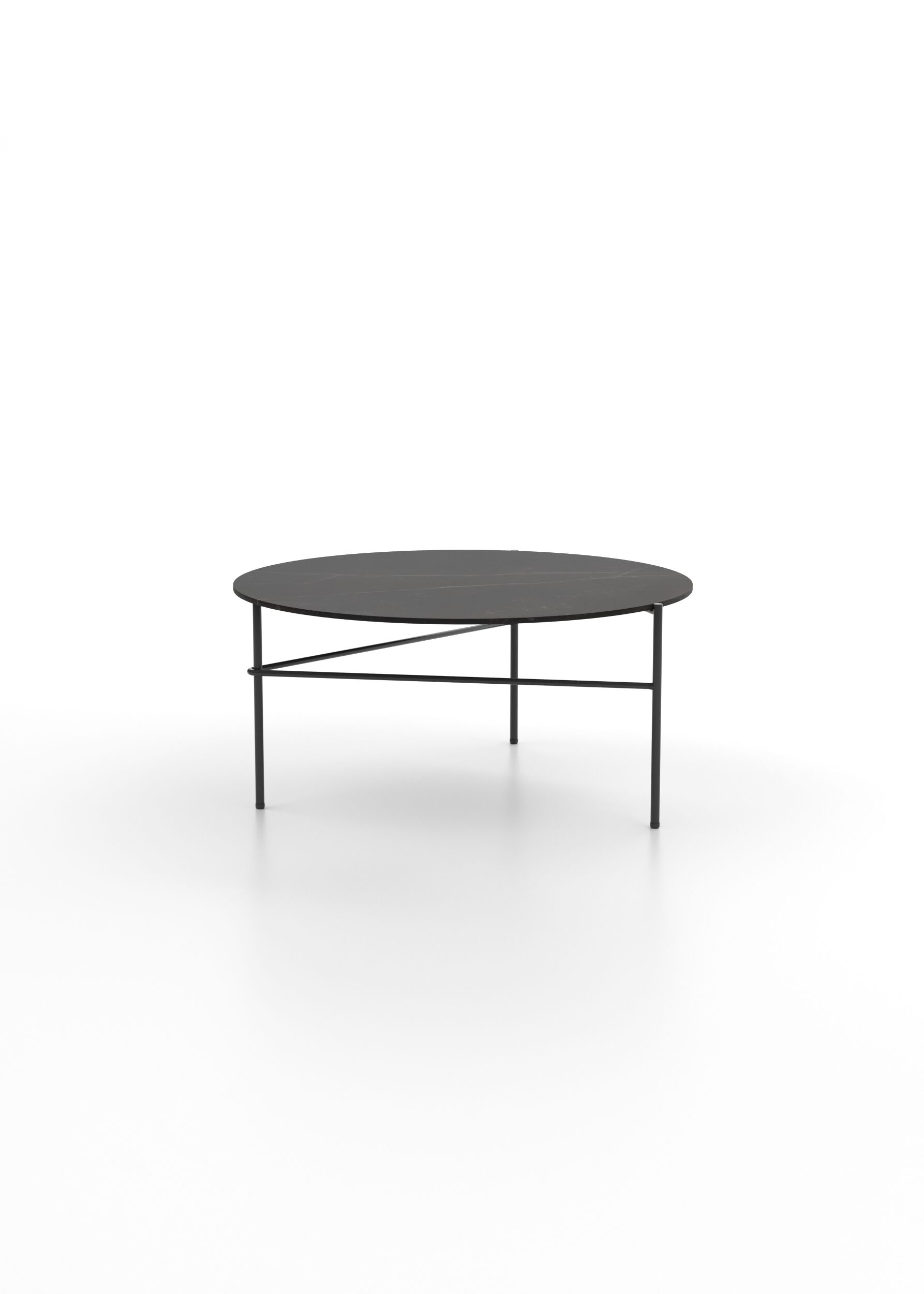 Круглый журнальный столик из Dekton® и стали Omelette Editions DOWNTOWN ARCH-00103354 - Вид №10