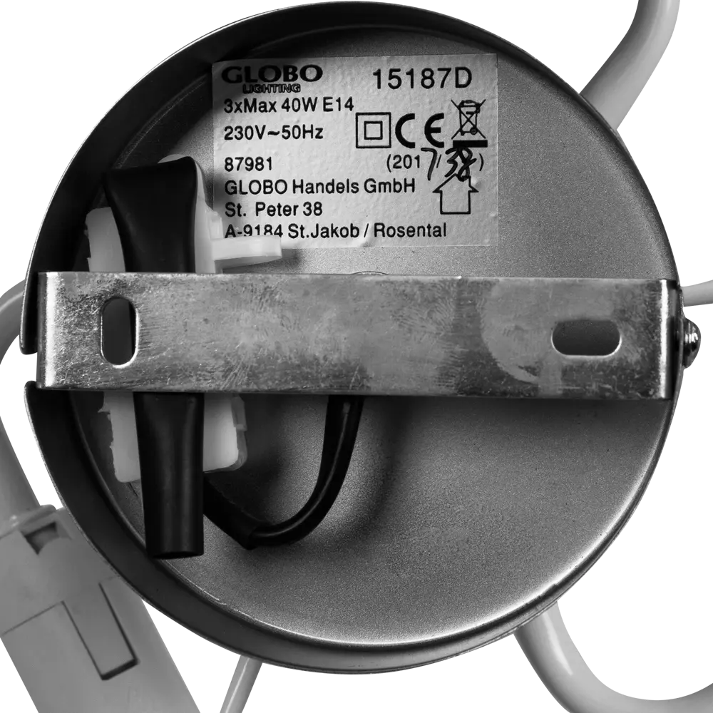 Люстра Globo 3xE14x40 Вт, цвет золотистый STLM-2076110 - Вид №4